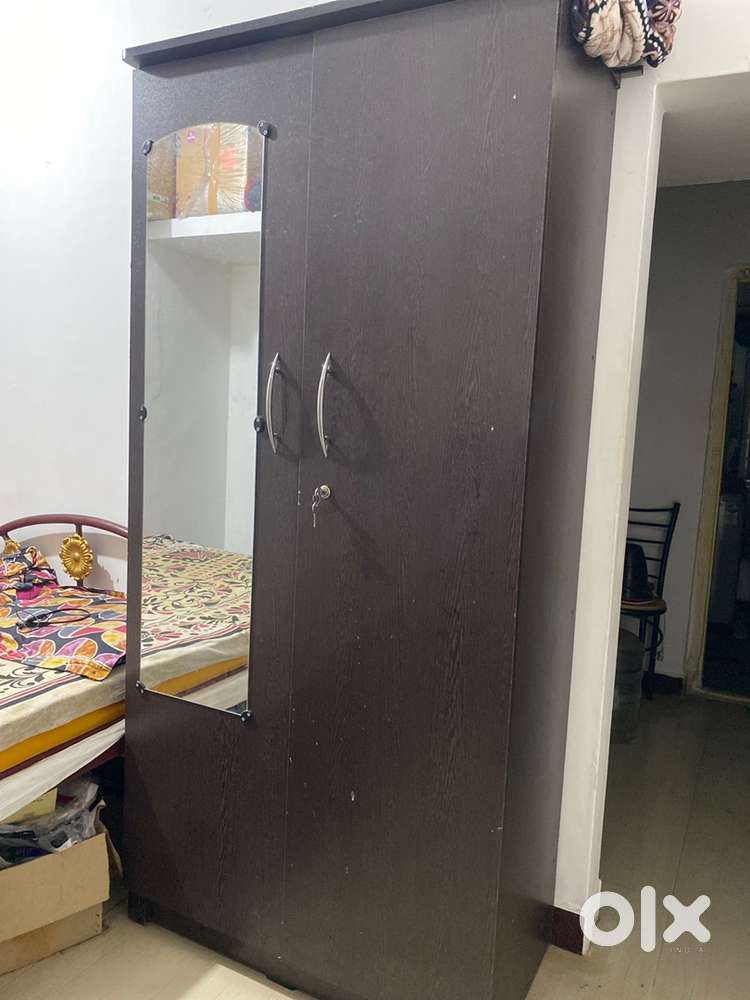 Sofa and steel cot wardrobes mattress