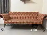 Used 3+2 Metal Sofa Set in Good Condition