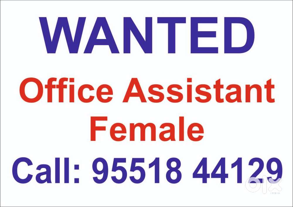 Office Assistant Female,  In Padi