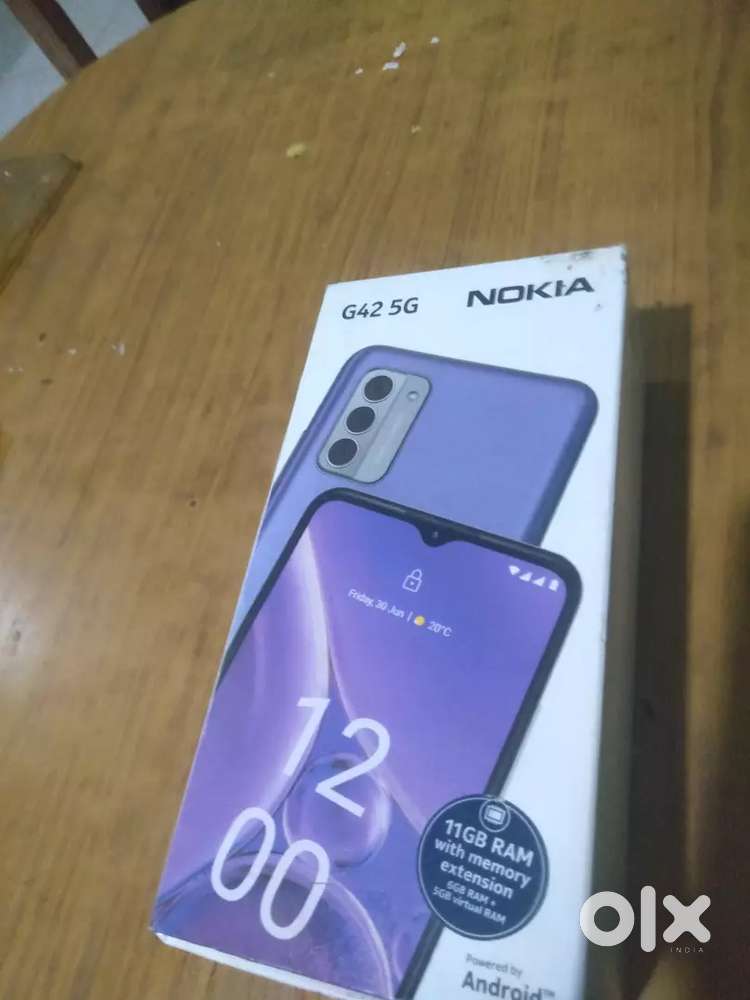 SHOWROOM CONDITION NOKIA G42 5G 6 RAM. 128 ROAM 6 MONTH BILL BOX WARRA