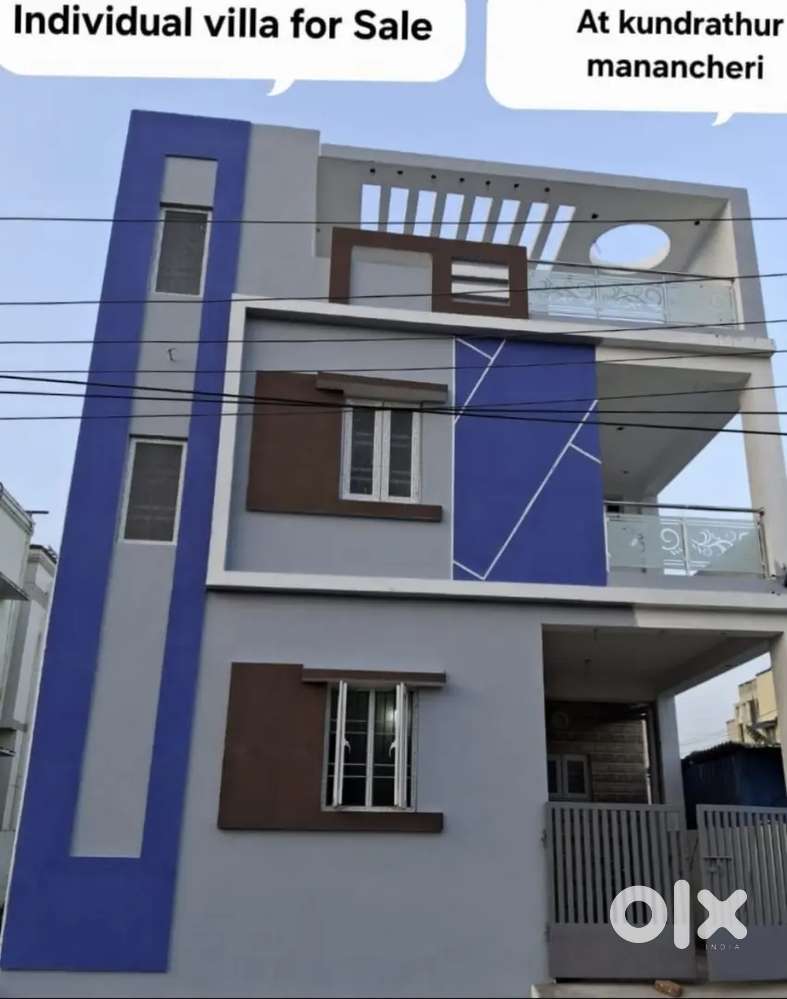 New 3bhk individual villa for sale Kundrathur