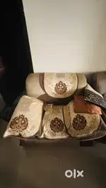 Five seater big sofa set 3+2