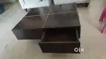 Premium wooden center table 36 by 30 inch with a drawer  for just 10k
