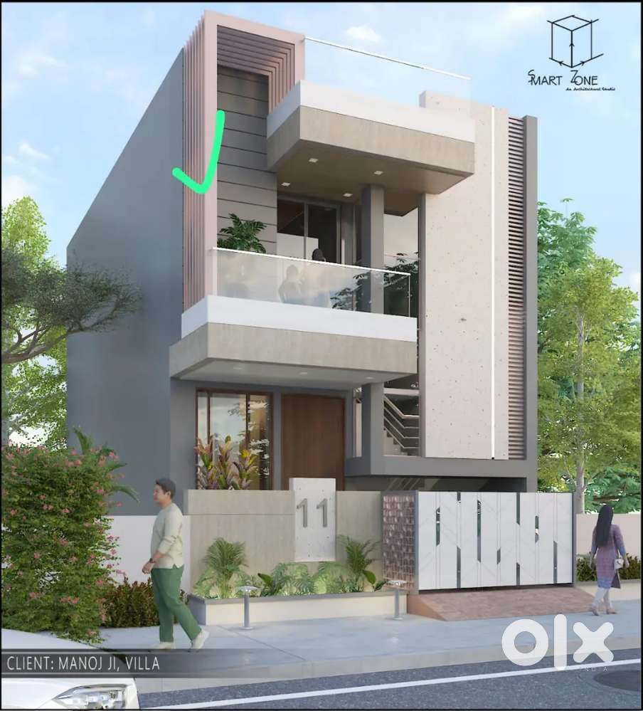 Semi duplex Villa Near by hathoj and lalchand Pura