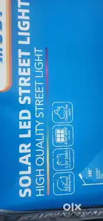 Solar led street light