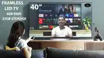 40INCH SAMRT ANDROID TV @ 11999/-