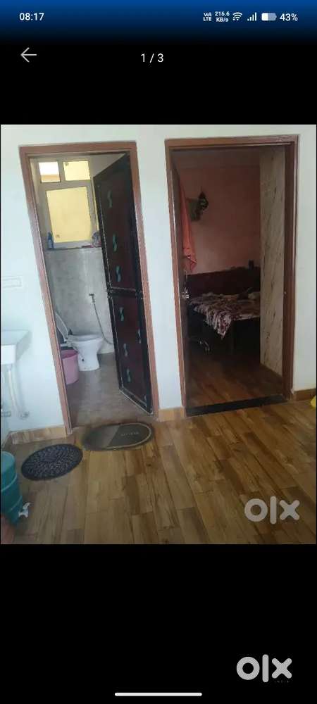 1 bhk flat available (roommate chaiye)