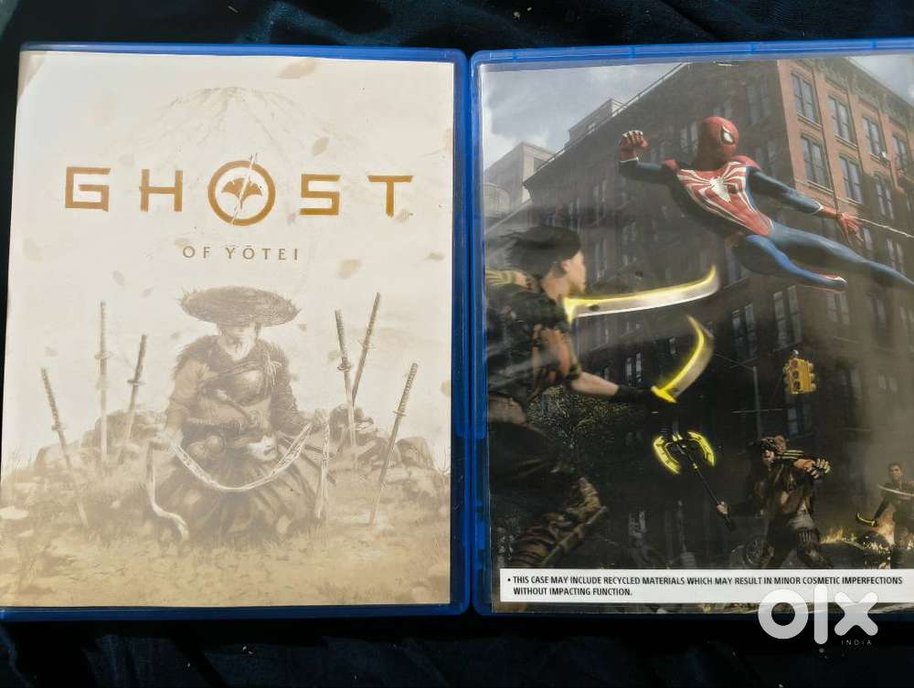 Ghost of Yotei, Spider man 2 PS5 used
