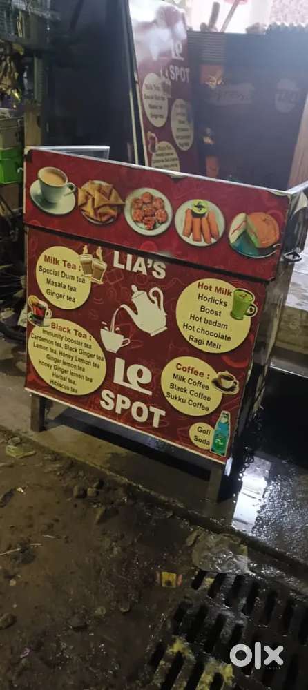 Tea shop items