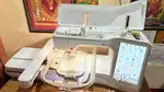 Computer embroidery machine