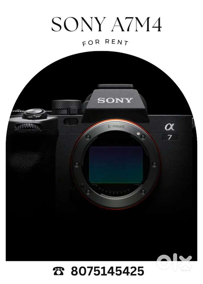 Sony Cameras For Rent