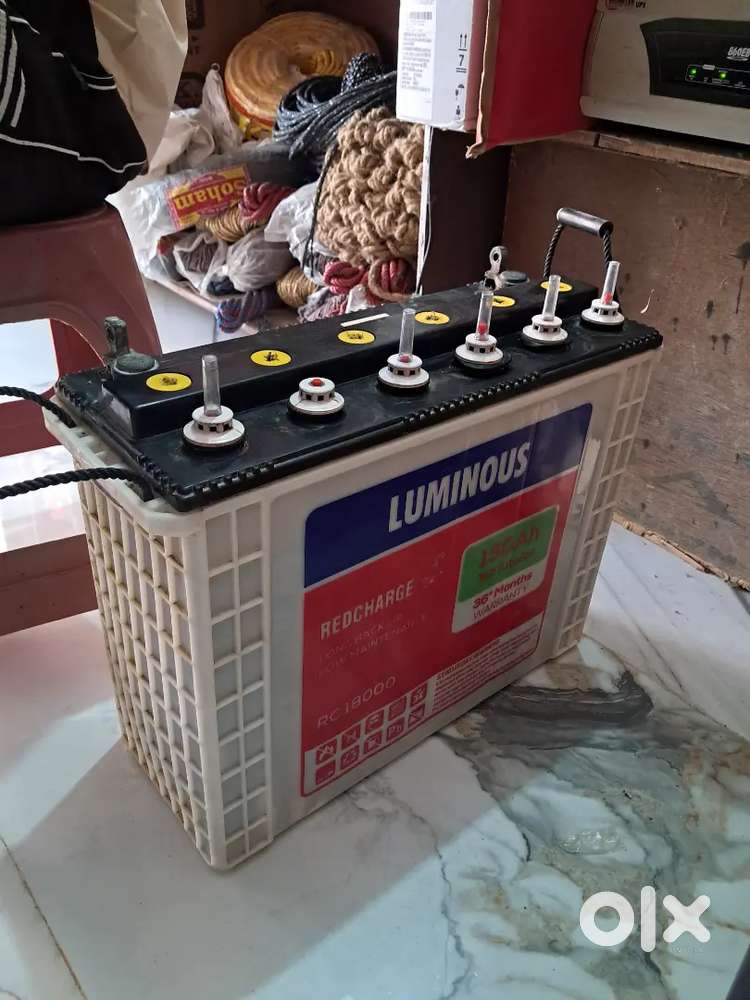 Luminous invertr with battry invertr 650 battra 150 ah   rs   12000