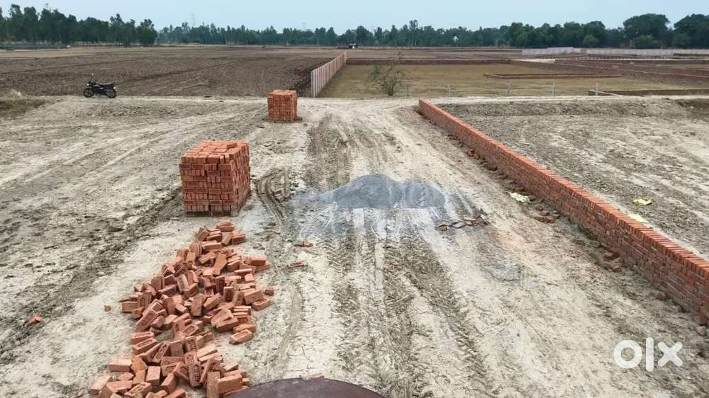 लखनऊ नगराम रोड से 1km दूरी पर प्लॉट रिंग रोड से लगे प्रोजेक्ट में