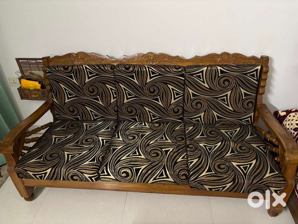 Sheesham wood 3+2 sofa