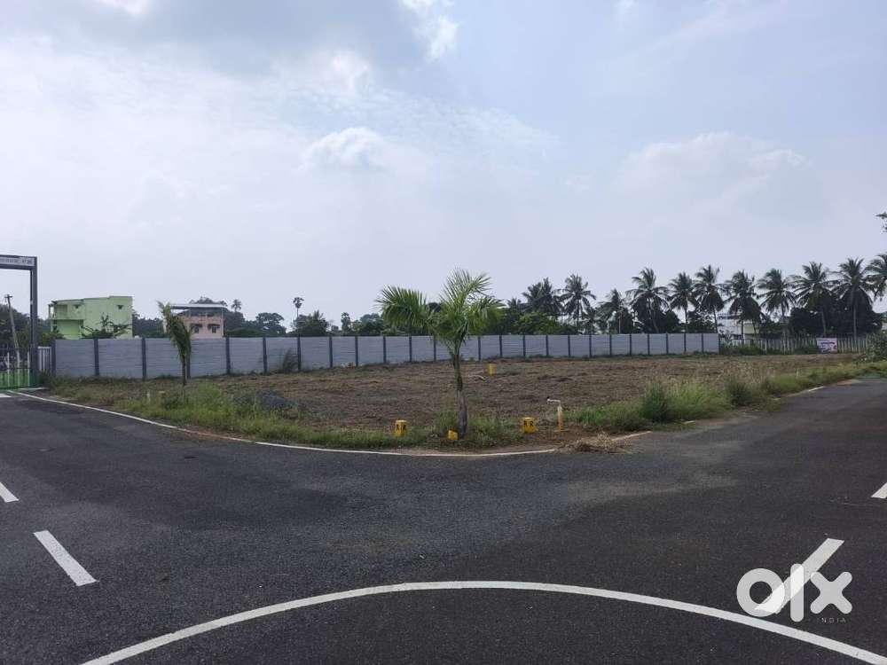 Trichy  Nochiyam side plot sale