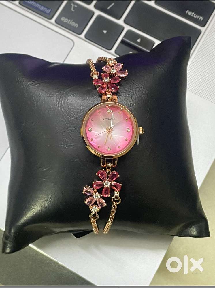 FLEUR Chain Bracelet Watch