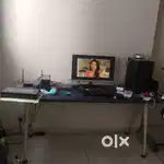 study table with 2 drawers,computer table