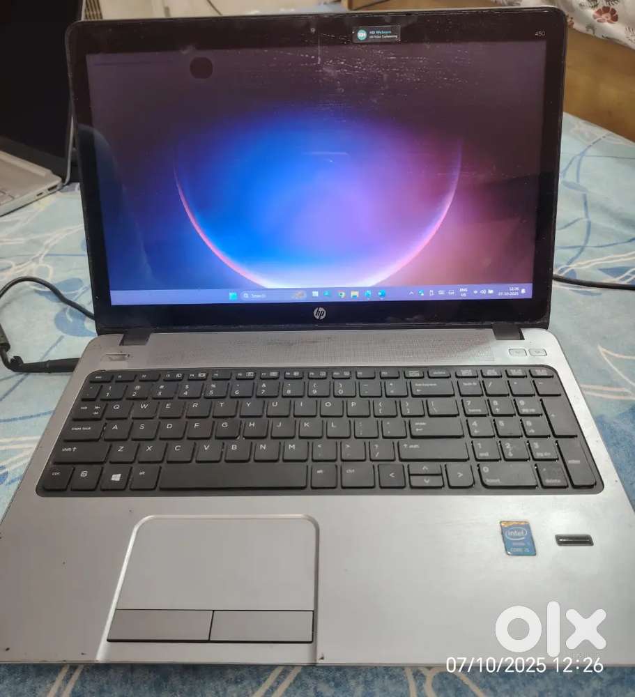 Hp laptop spot on display