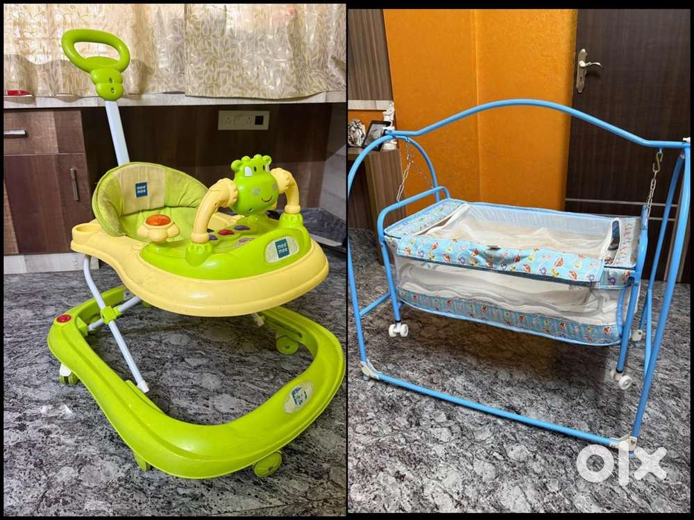 Mee Mee Walker and Cradle for Sale