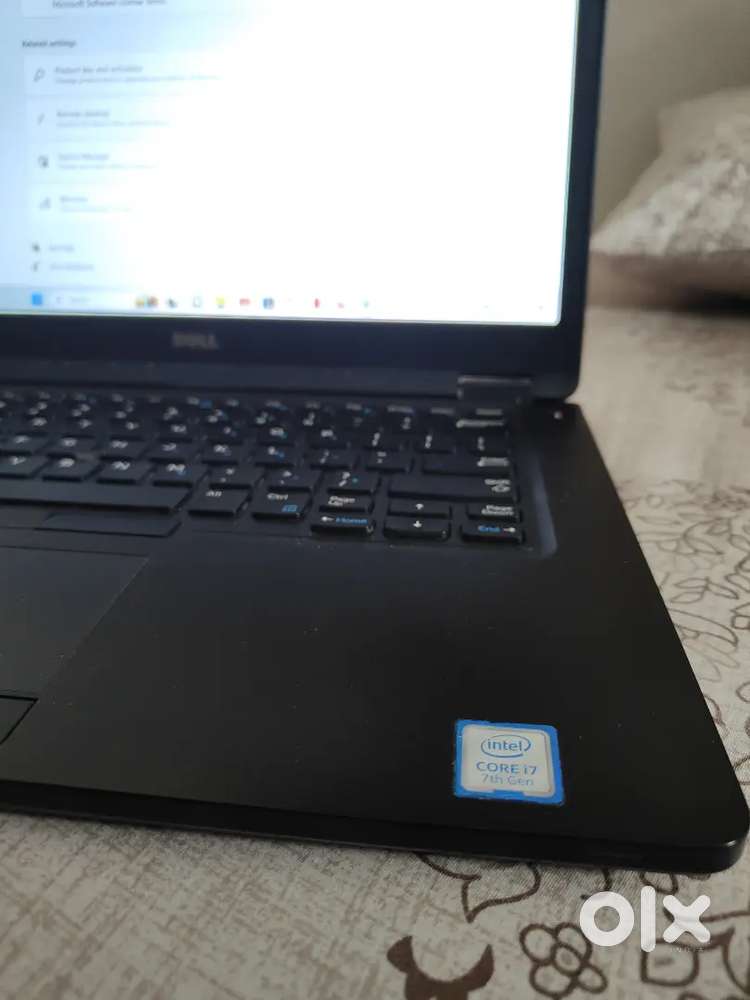 Dell laptop, core i7, 7th gen.