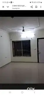 Spacious corner flat for bachelors/office/godown purpose