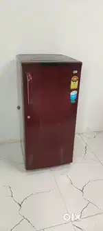 Samsung blue colour single door refrigerator with one year warranty