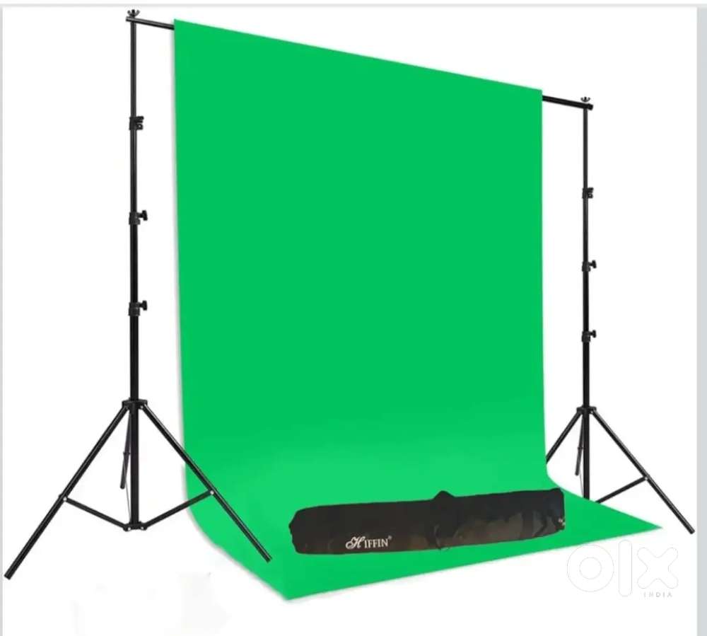 Rarely used video shooting purpose greenscreen with stand for sale