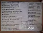 Godrej 1 ton AC split air conditioner with remote control unboxed