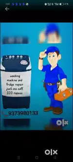 Washing Machine and freege repear