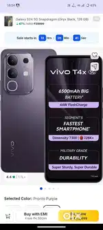 Vivo T4x 6/128