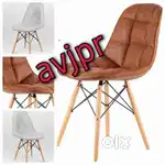 New wooden leg designer cafe chair restaurant furniture coffee chair