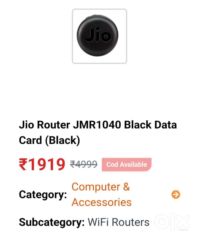 Jio Router
