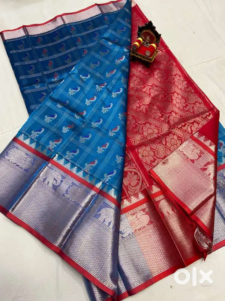 Pure handloom pattu sarees ( weaving )