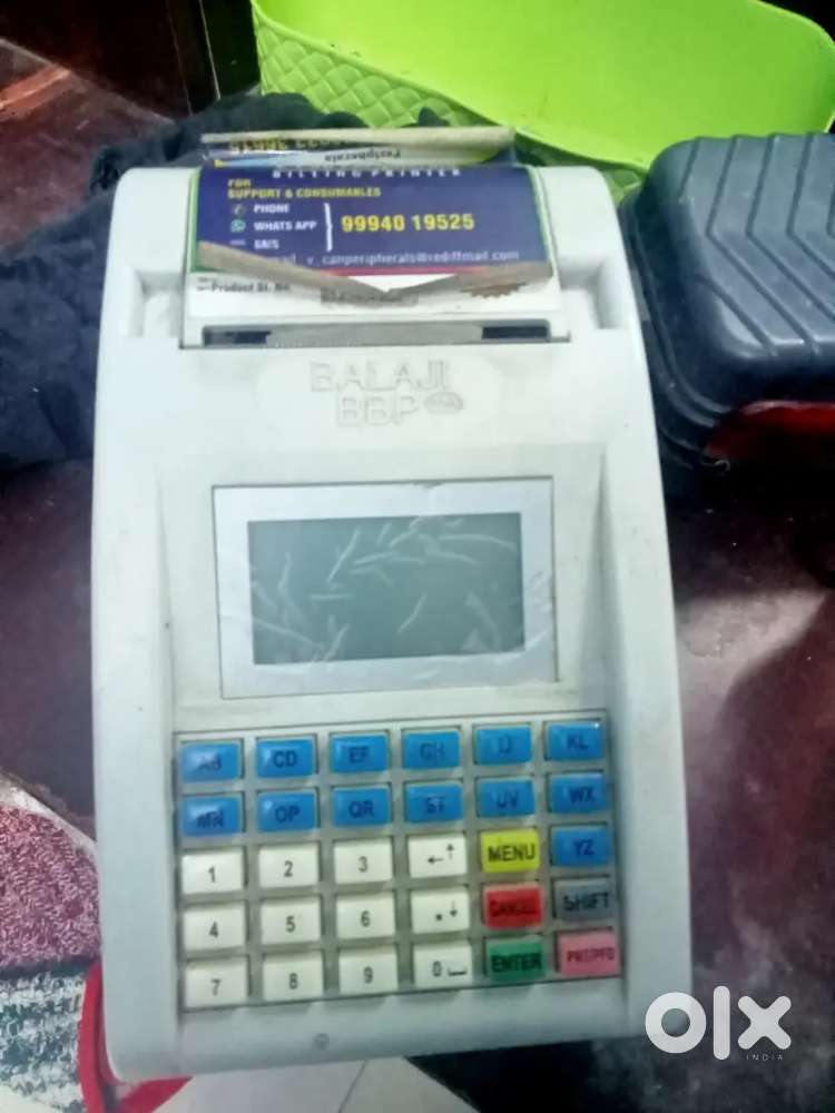 Billing machine