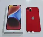 iPhone 14 Plus, 256GB Storage. Product Red Colour, Exchange Available