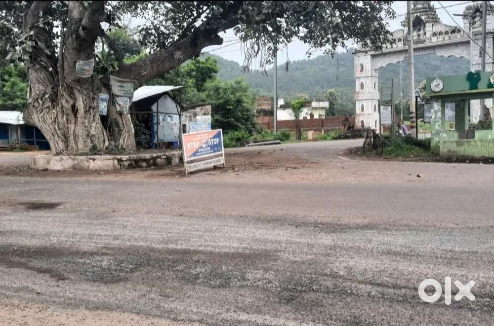 Berhampur  To Purushottampur  main road side plot sale