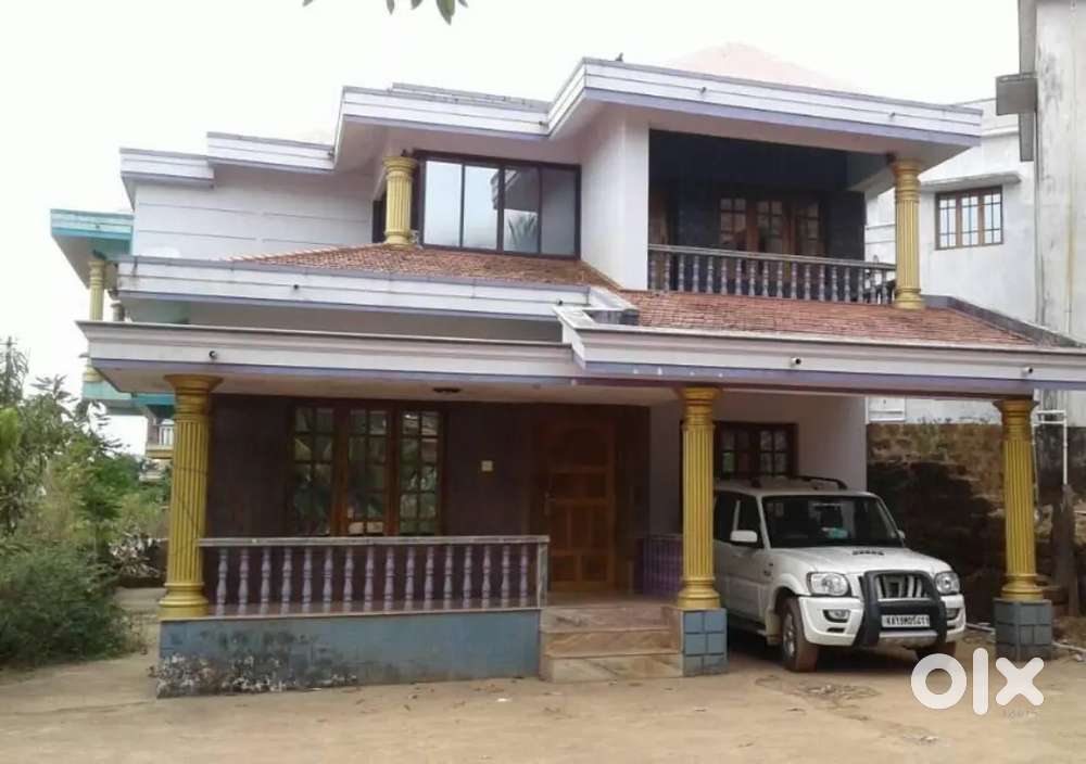 12 Cents Land with 5 BHK House for sale at Bajpe, Mangalore