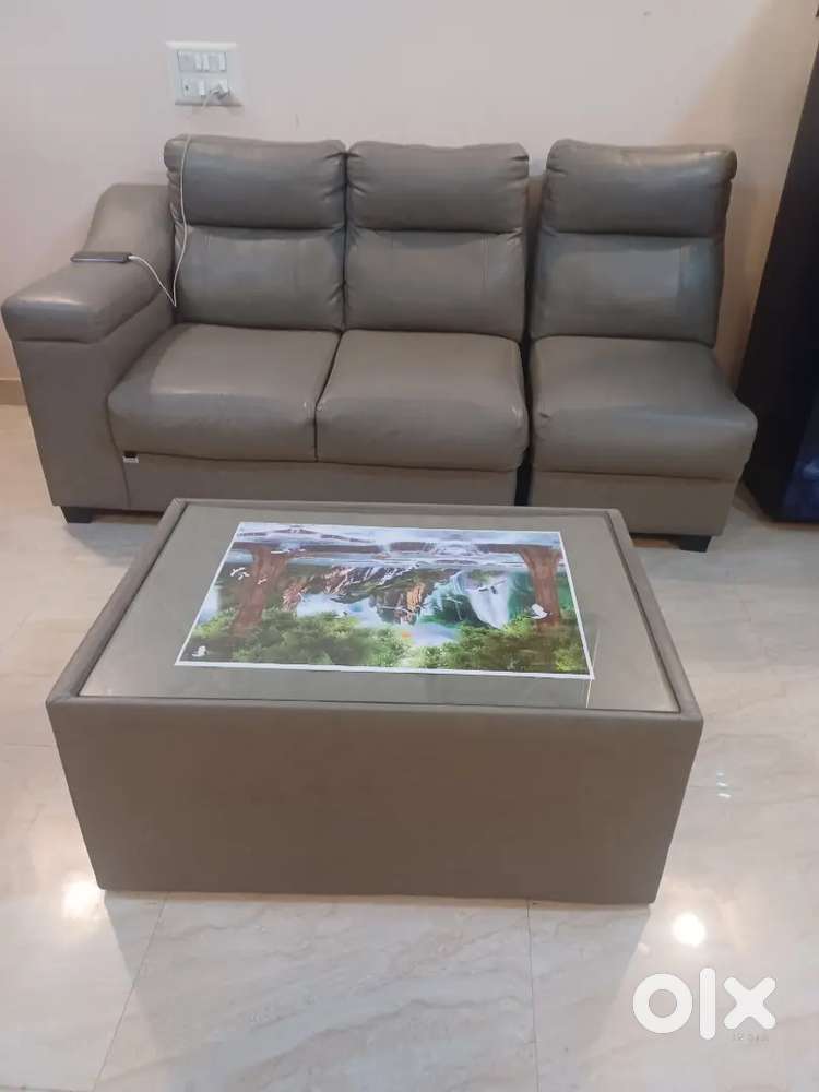 Sofa set 7 setar L type condition nice one more corner sofa + set add