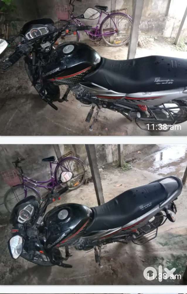 Hero glamour 2018 model ..a single hand bike with good condition.