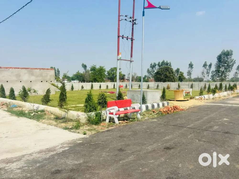 लखनऊ सुल्तानपुर रोड अमूल दूध कंपनी के पीछे प्लाट ले रिंग रोड के पास