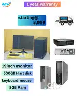 Branded Full Sets  Cash on home delivery  Monitor - 22-inch  Keyboard