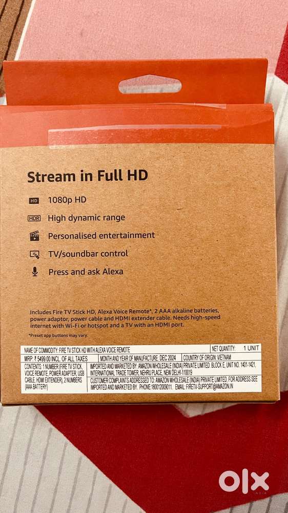Fire tv Stick HD