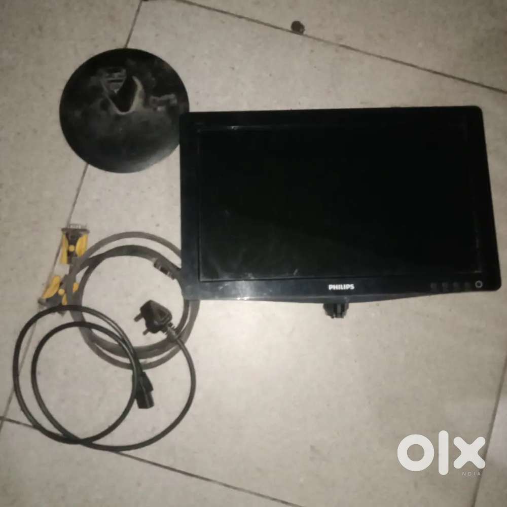 I have Phillips computer monitor with vga cable and power cable