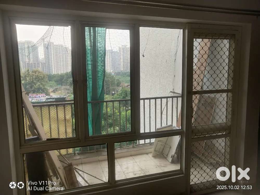 Iron gate in two room