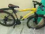 East Coast geared cycle with double disc brakes and suspension