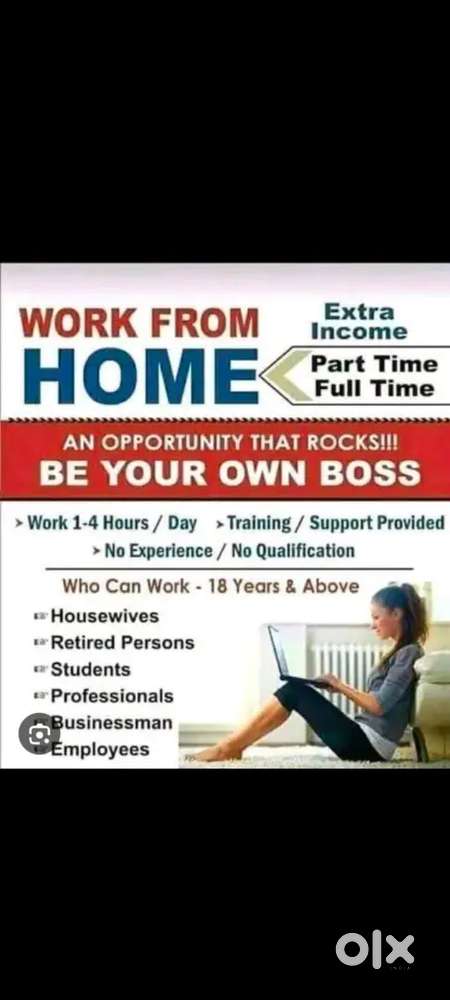 Online work from home