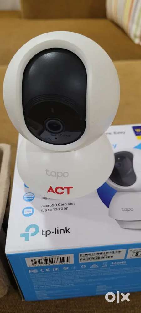 Tapo C200 Wi-Fi Home Camera – Unused, Box with Charger
