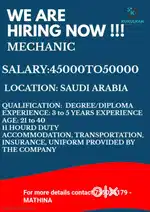 MACHINE MECHANIC