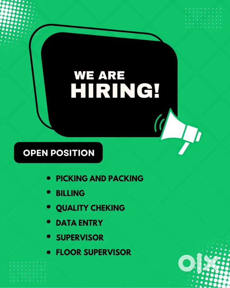 WE ARE HIRING FOR DATE ENTRY OPERATOR