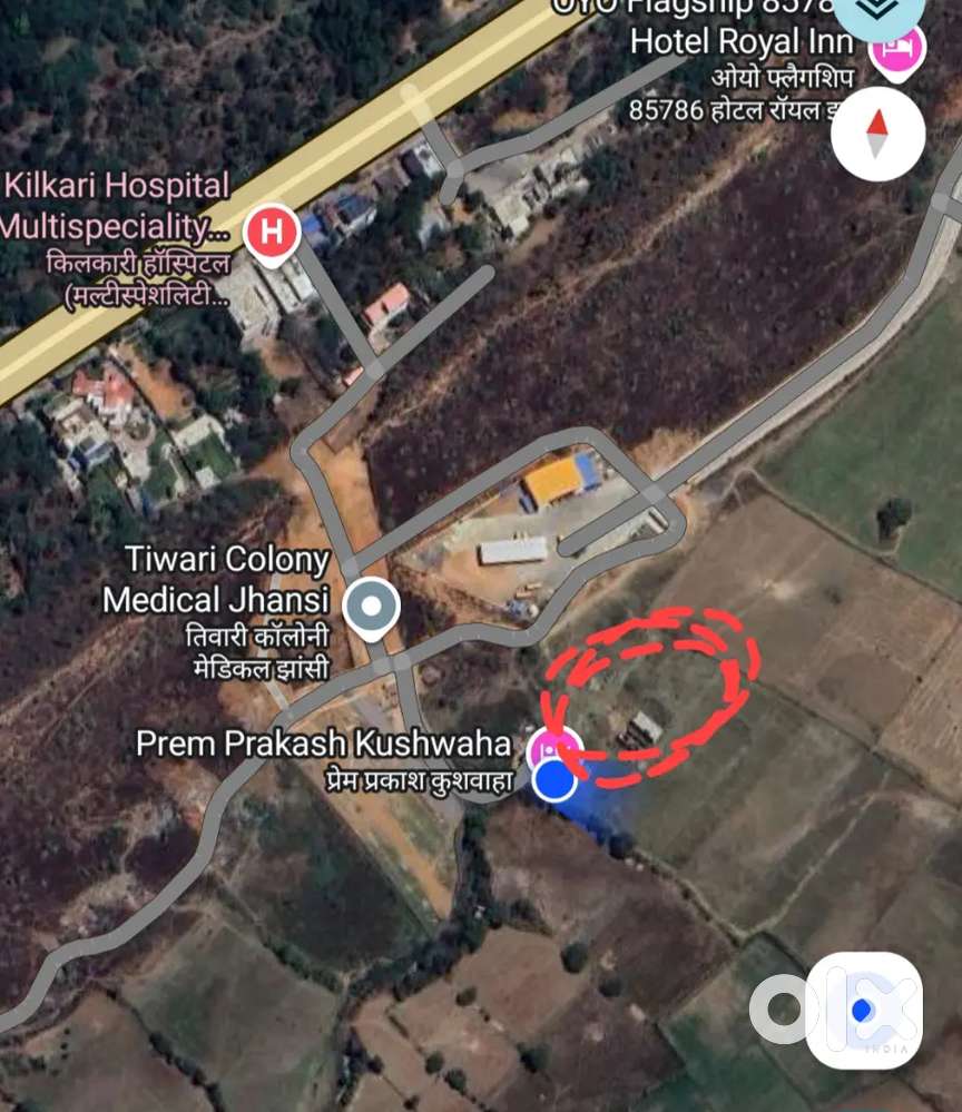 Medical bypass electric bus stand ke Bagal mein